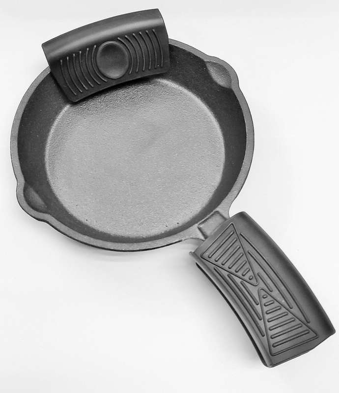 Lifespace Quality Silicone Black Pot Clamp & Sheath Handle Kit - 6pc