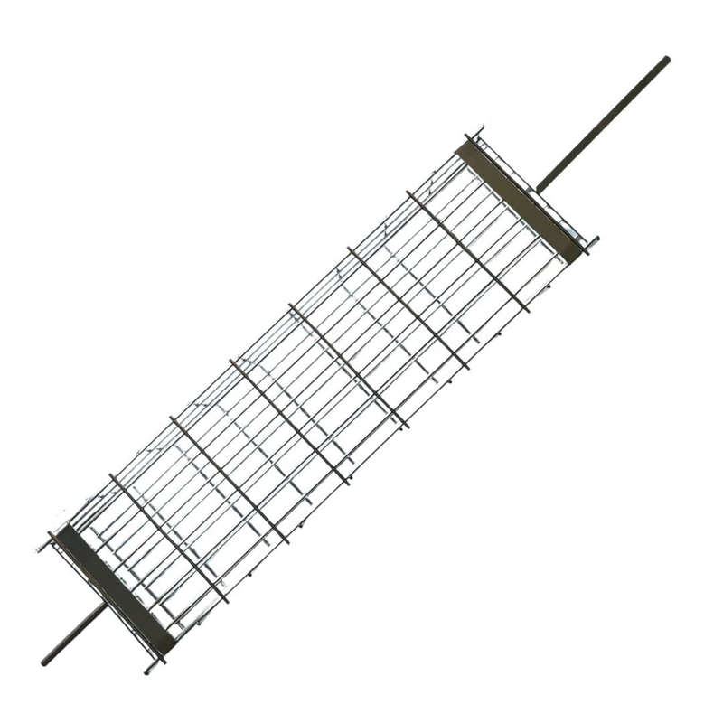 Lifespace Rotisserie Basket - Large Deep Adjustable - Chrome