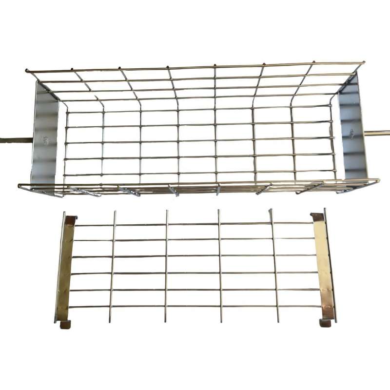 Lifespace Rotisserie Basket - Standard Deep Adjustable - Chrome