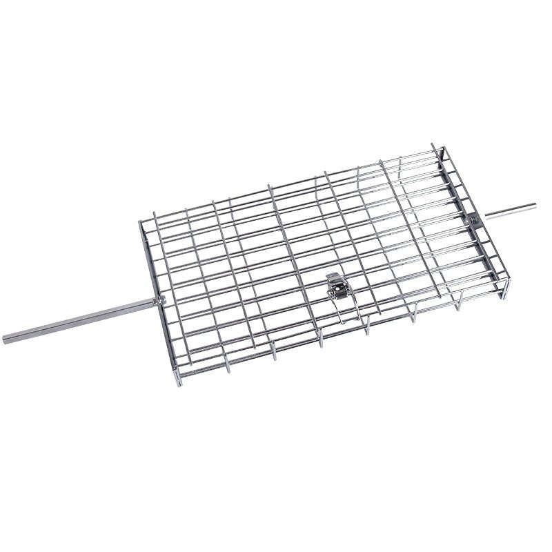 Lifespace Rotisserie Basket - Standard Flat Adjustable - Chrome