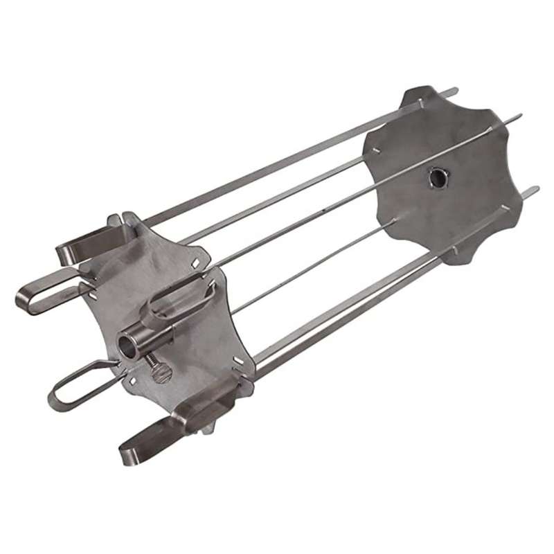Lifespace Rotisserie Braai Grilling Skewer Set