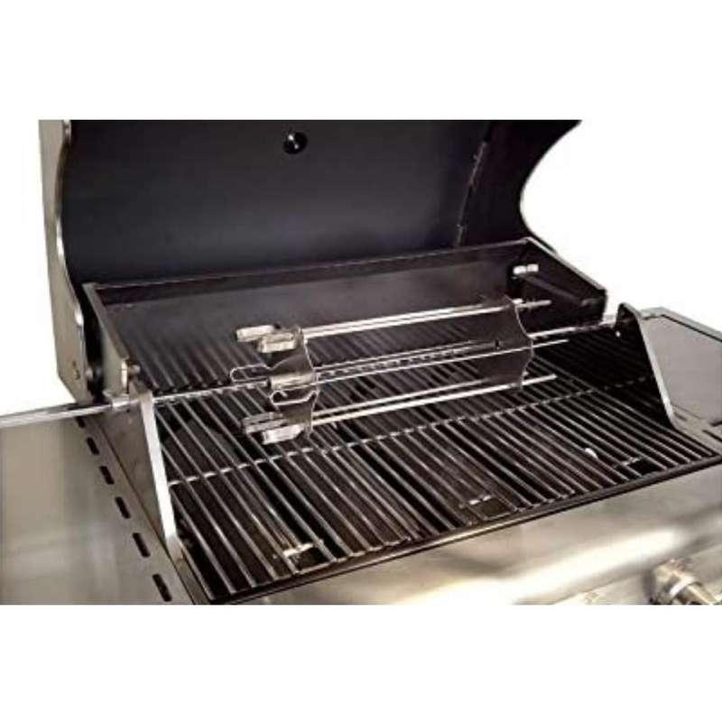 Lifespace Rotisserie Braai Grilling Skewer Set