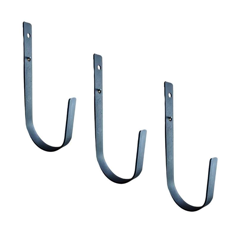 Lifespace Rustic Industrial Utility J-Hook - 3 pack