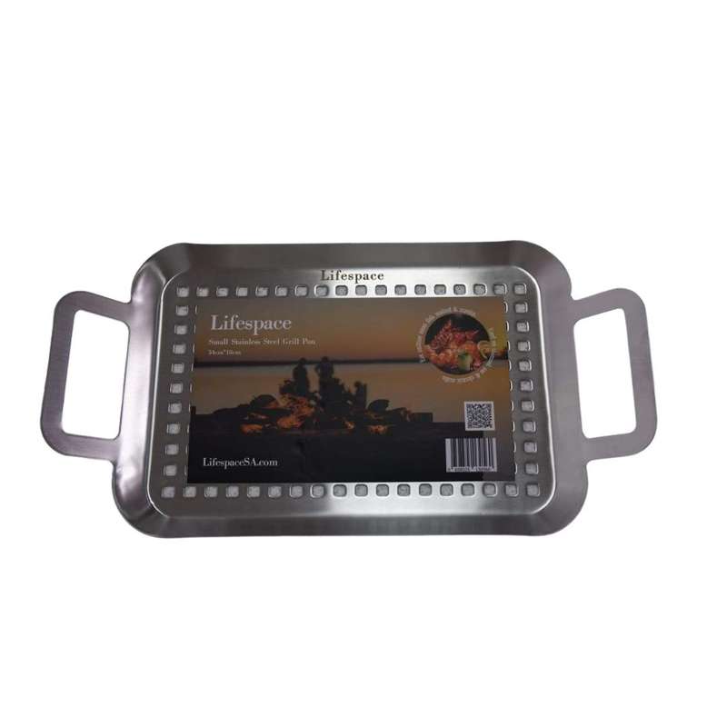 Lifespace Stainless Steel Braai Pan - Small