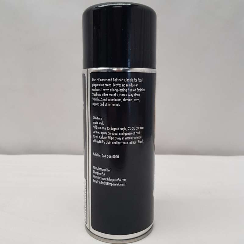 Lifespace Stainless Steel Cleaner - 400ml