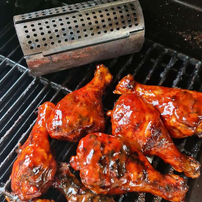 Lifespace Stainless Steel Mini Wood Chip or Pellet Smoker Box