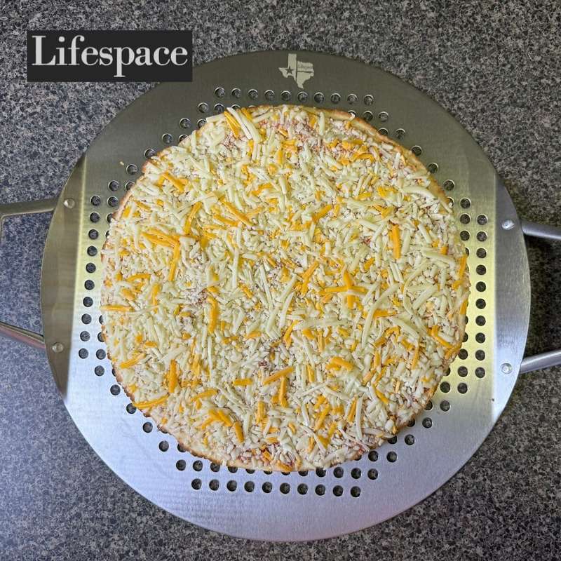 Lifespace Stainless Steel Pizza Plate / Braai Topper