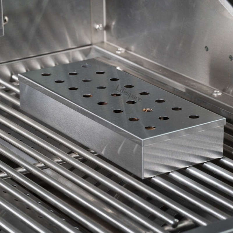 Lifespace Stainless Steel Wood Chip Smoker Box