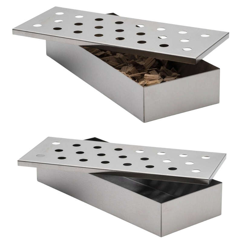 Lifespace Stainless Steel Wood Chip Smoker Box