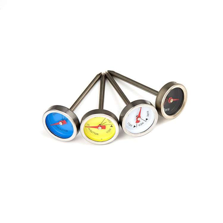 Lifespace Steak Button Thermometers - reusable 4 pack