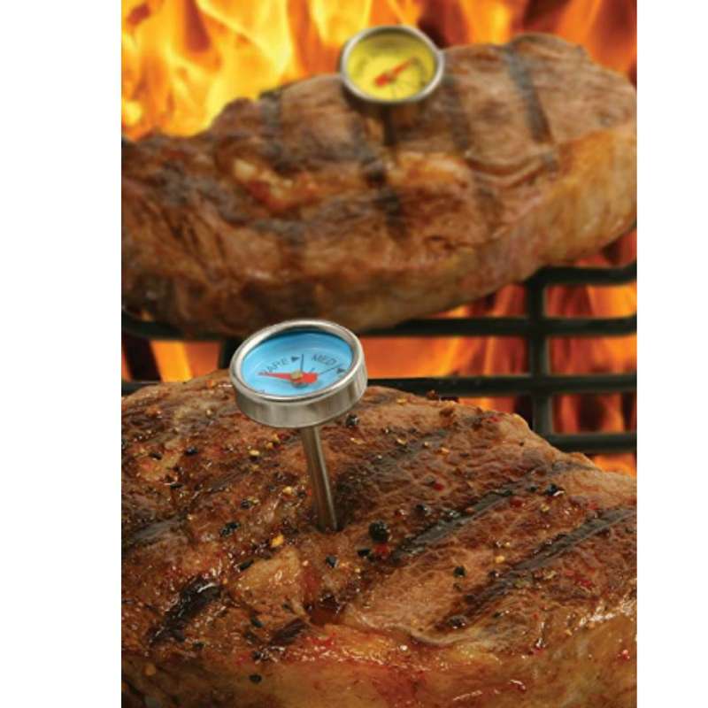 Lifespace Steak Button Thermometers - reusable 4 pack