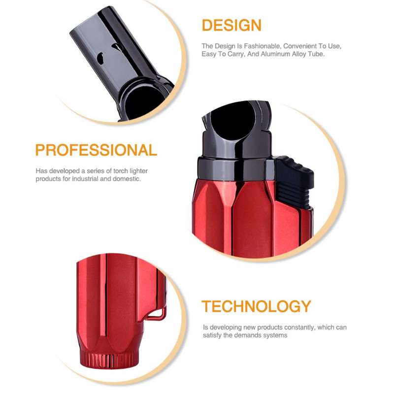 Lifespace Torch Jet Flame Braai or Cigar Lighter - 3 pack