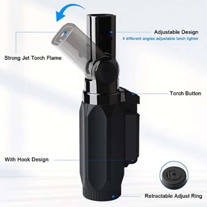 Lifespace Torch Jet Flame Braai or Cigar Lighter - 3 pack