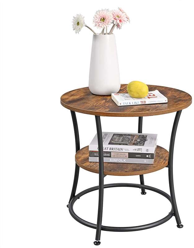 Lifespace Unique Living Room Round Coffee Side Table