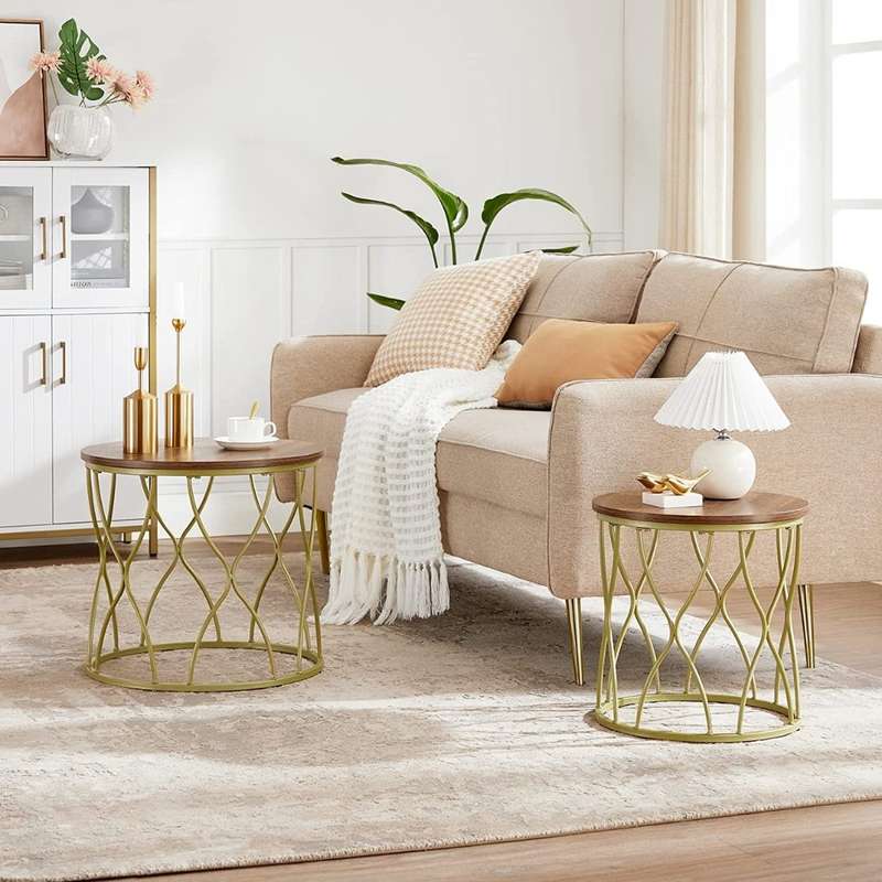 Lifespace Unique Round Nesting Tables - Set of 2