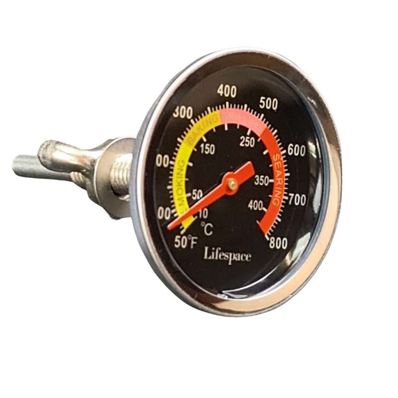 Lifespace Universal Replacement Braai Thermometer - Colour Face