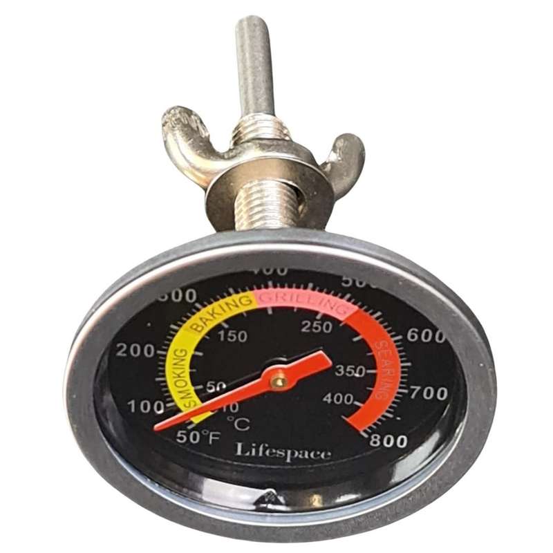 Lifespace Universal Replacement Braai Thermometer - Colour Face