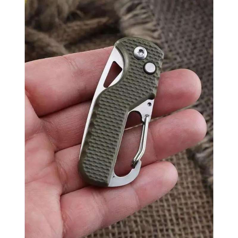 Lifespace Utility Keychain Knife / Seatbelt Cutter with Carabiner 1 pack