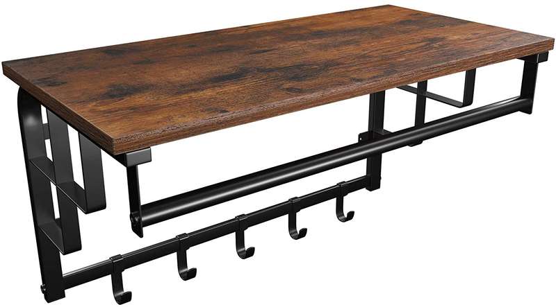 Lifespace Versatile Wall-mount Rack with Hooks