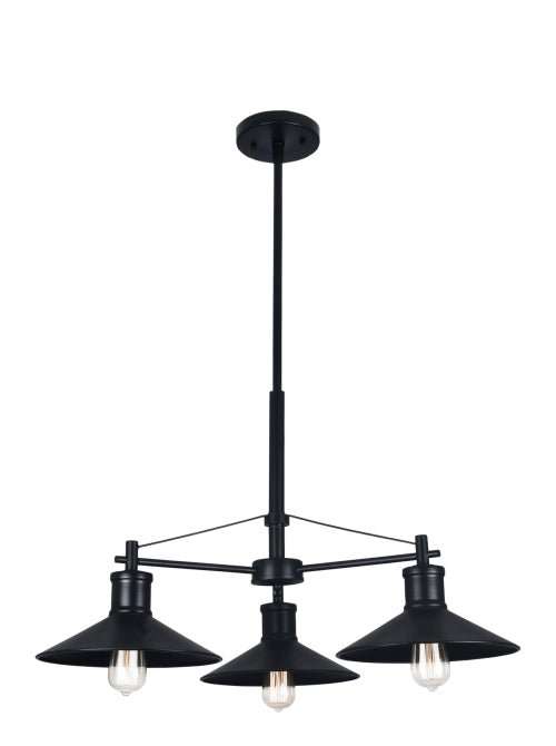 Metal Chandelier - 3 Light