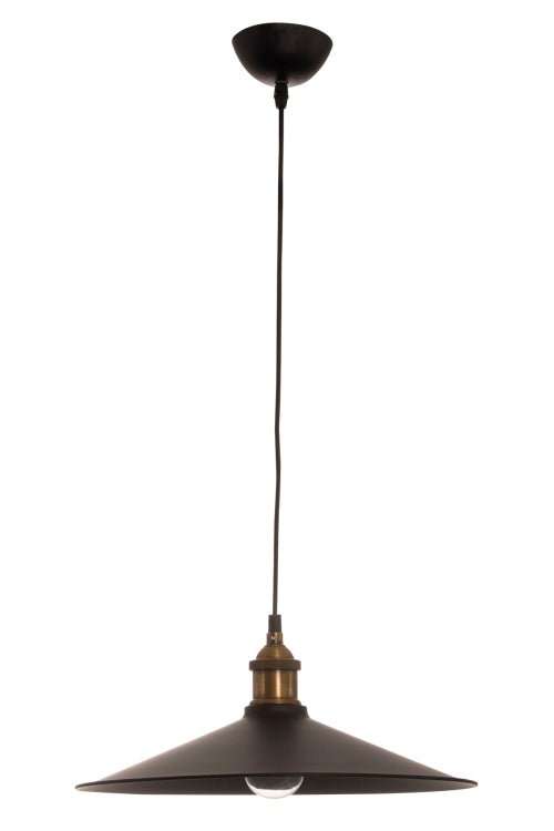 Metal Pendant with Black Inner