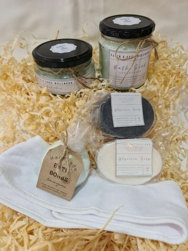 Earth & Edge Pamper Pack - Lemongrass - 7 Pack