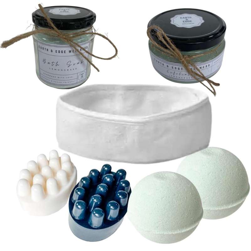 Earth & Edge Pamper Pack - Lemongrass - 7 Pack