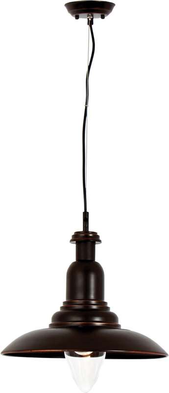 Pendant Metal with Clear Glass