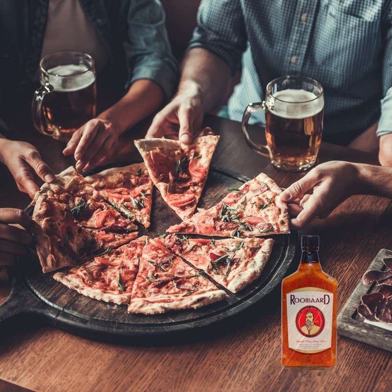 Rooibaard Original Chilli Sauce - "hy brand mooi!" - 750ml