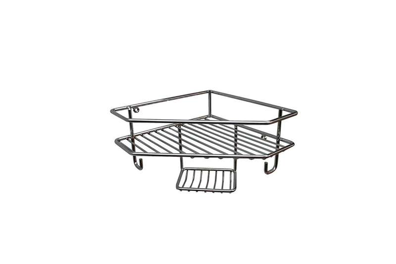 Shower Corner Caddy - Single - Chrome