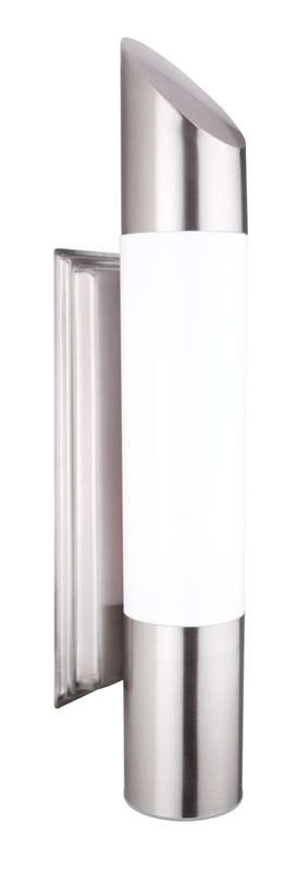 Stainless Steel with Opal Polycarbonate Wall Light