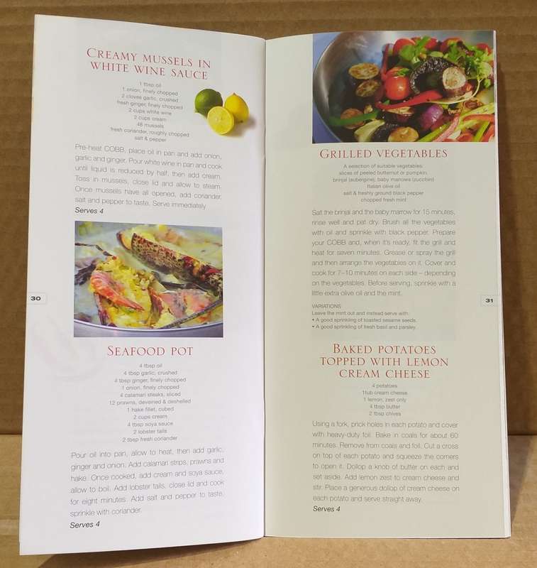 The Cobb Getaway Guide to Cooking Book & Recipes