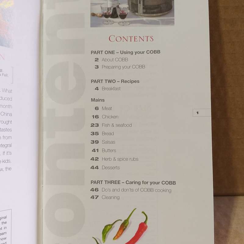 The Cobb Getaway Guide to Cooking Book & Recipes