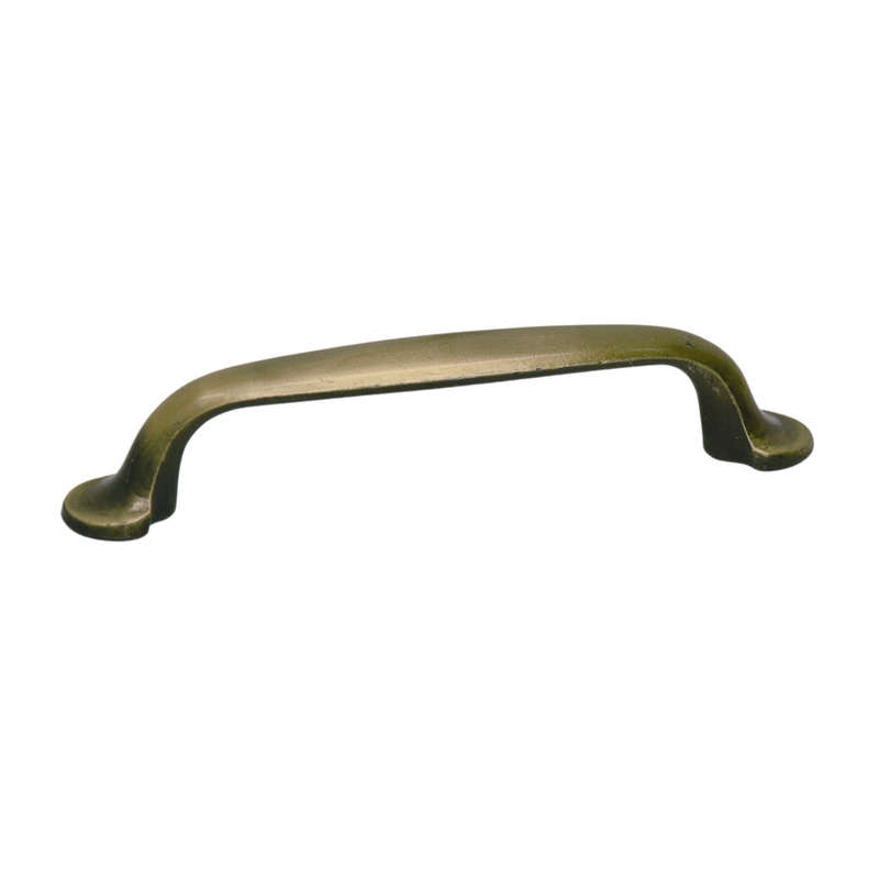 Antique brass cupboard handle 96mm