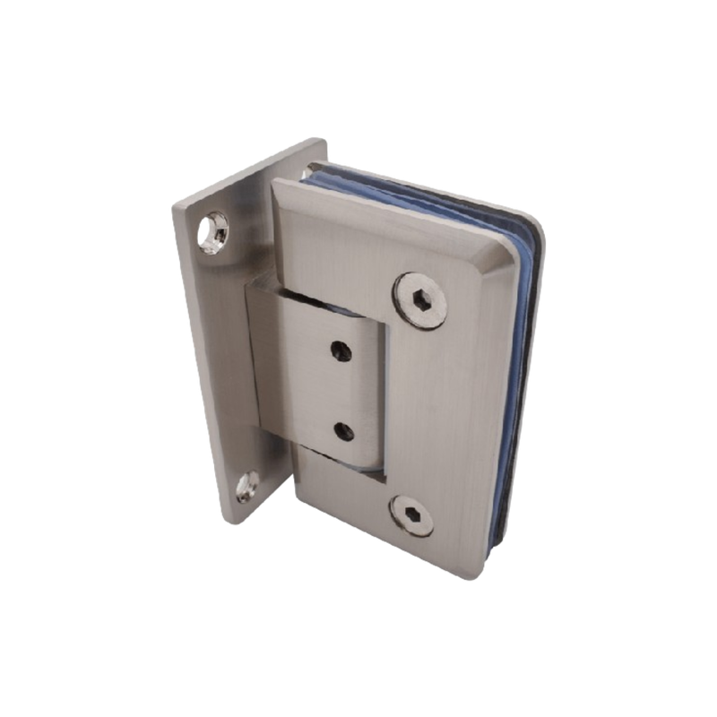 90° Wall to Glass Shower Door Hinge (Full Plate)