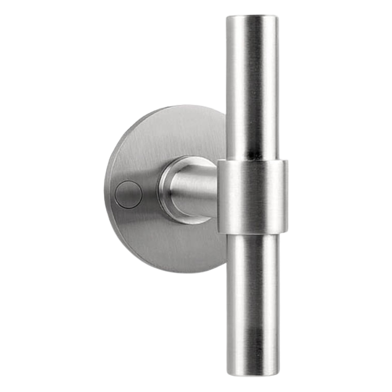 Brushed stainless steel T-pull Door Handle by Piet Boon