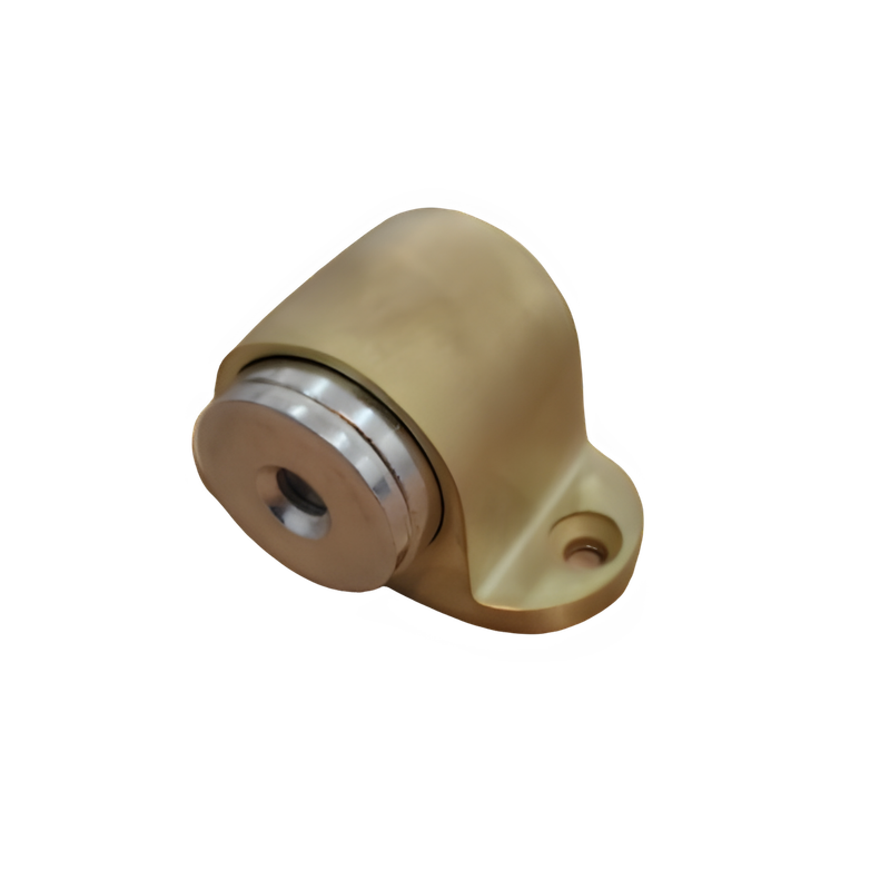Floor mounted magnetic door stop