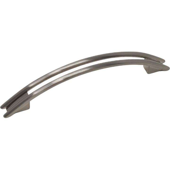 Italian Satin Chrome Cupboard Handle - 96mm