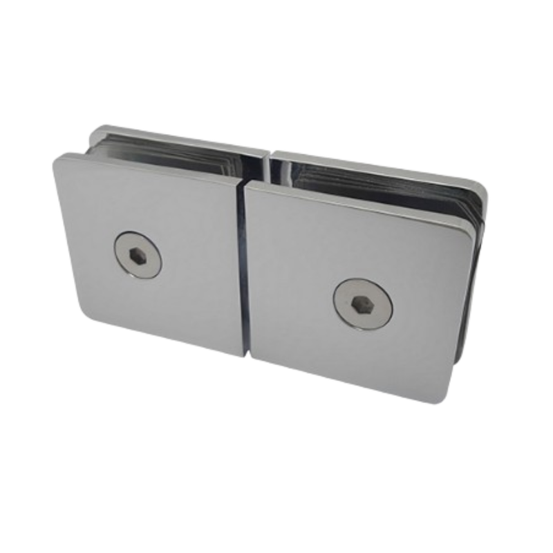 180° Glass to Glass Clamp - Straight