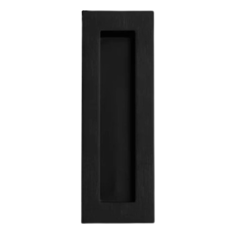 96mm CTC MATT BLACK FLUSH HANDLE (Hidden Screws)