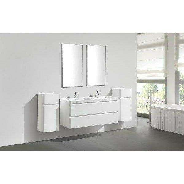 Milan 1200 Double Drawer vanity with Basin