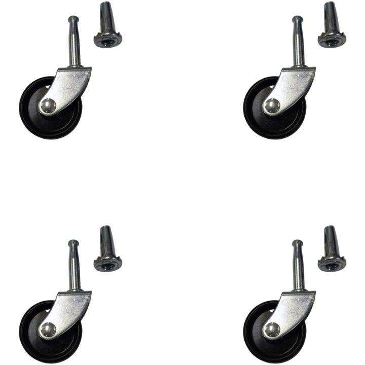 38mm Castor Wheel with Pin and Socket