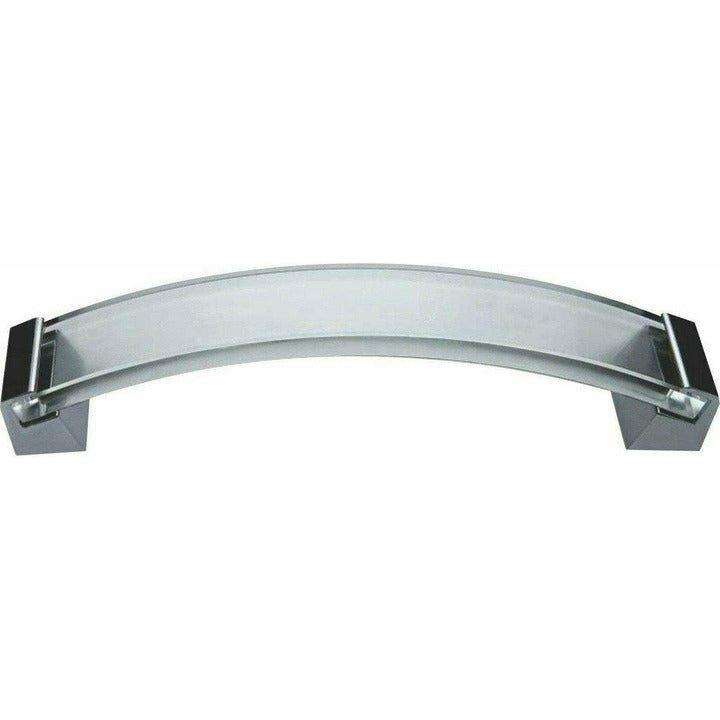 Bent glass cupboard handle - made with REAL glass