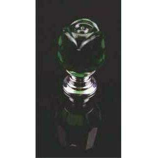 Crystal knob rose shape