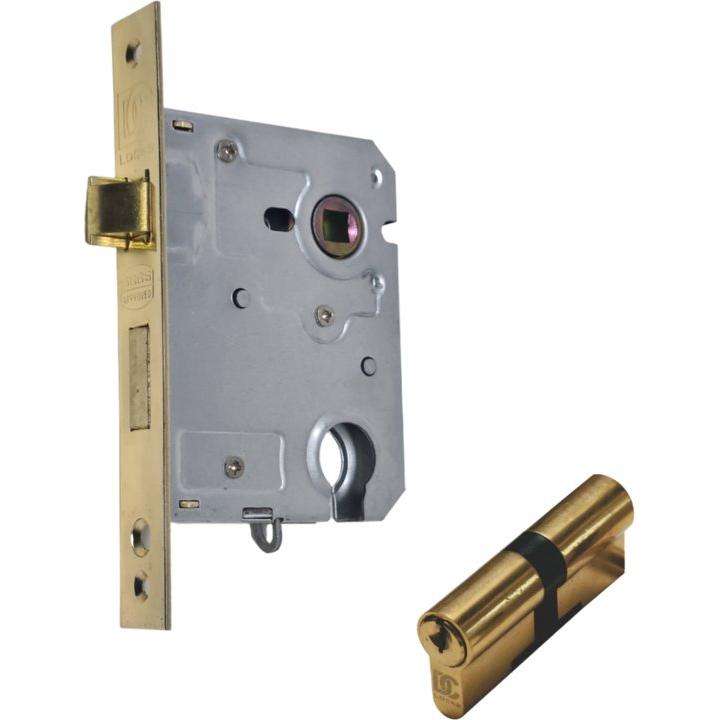 Cylinder Mortice Lock with 65mm Double Cylinder