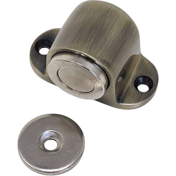 Floor mounted magnetic door stop