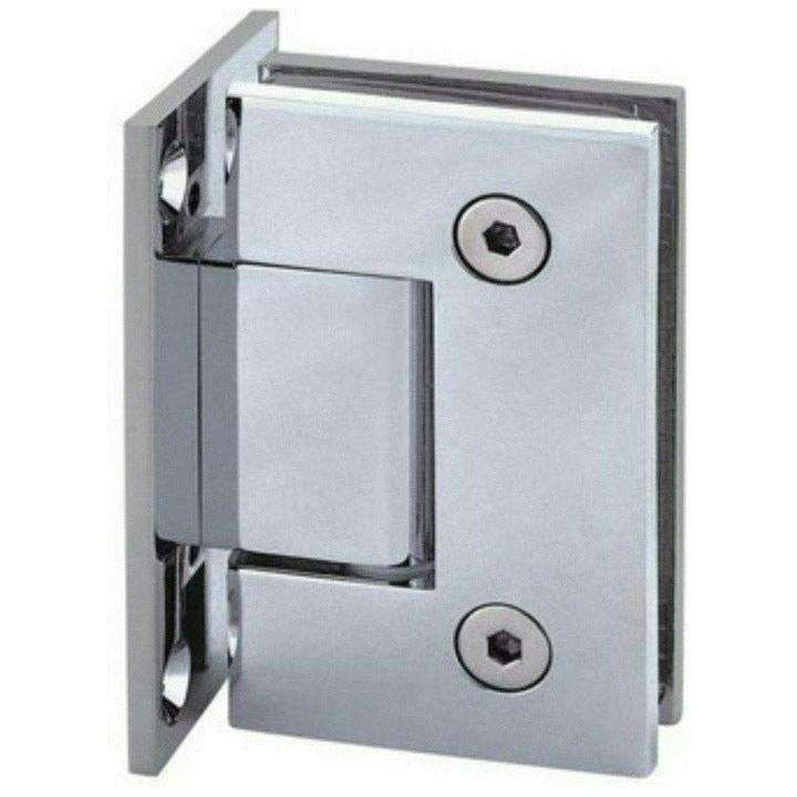 90° Wall to Glass Shower Door Hinge (Full Plate)