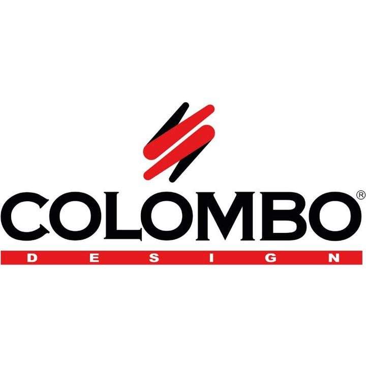 Italian lever handle on round rose - "Roboquattro" series by Columbo Designs
