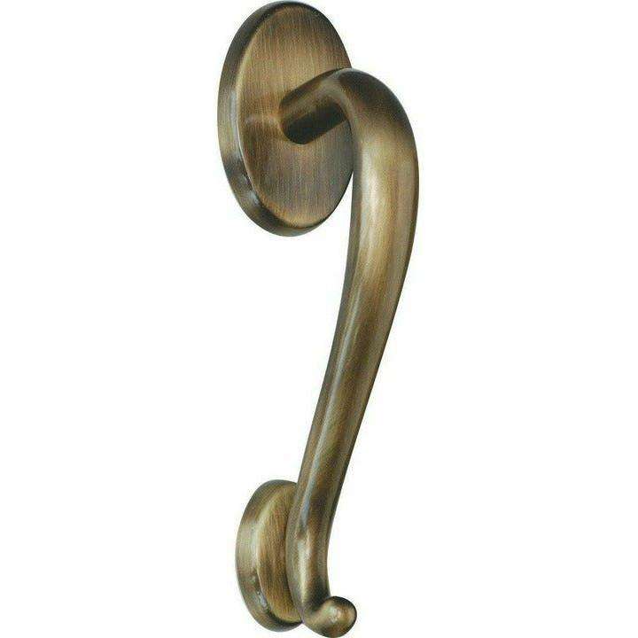 "Joker" - Bespoke door handles from Tupai Handles - Bolt through