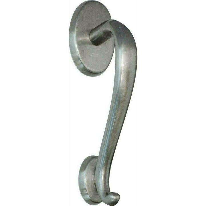 "Joker" - Bespoke door handles from Tupai Handles - Bolt through